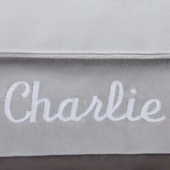 Frisco Personalized Silver Bolstered Bed With Silver Check Bolster 6 Frisco Personalized Silver Bolstered Bed With Silver Check Bolster -Paws Joy Outlet Store 311770 PT3. AC SS1800 V1630593995