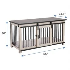 Frisco "Rockford" Dog Crate Credenza & Mat -Paws Joy Outlet Store 315187 PT3. AC SS1800 V1634217787
