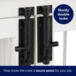 Frisco "Roma" Dog Crate Credenza & Mat -Paws Joy Outlet Store 315189 PT6. AC SS1800 V1634154899