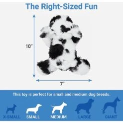 Frisco Cow Plush Squeaky Dog Toy & Playology Scented Dual Layer Ring Dog Toy -Paws Joy Outlet Store 319488 PT2. AC SS1800 V1630623994