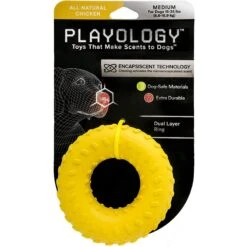 Frisco Cow Plush Squeaky Dog Toy & Playology Scented Dual Layer Ring Dog Toy -Paws Joy Outlet Store 319488 PT4. AC SS1800 V1630619177