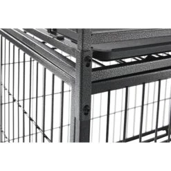 Frisco Ultimate Lightweight Heavy Duty Foldable & Stackable Steel Metal Single Door Dog Crate -Paws Joy Outlet Store 326416 PT6. AC SS1800 V1646859905