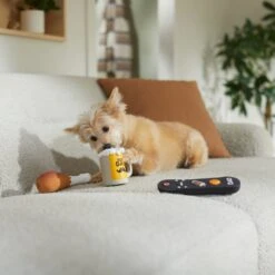 Frisco Father's Day Essential Latex Squeaky Dog Toy, 4 Count -Paws Joy Outlet Store 327045 PT3. AC SS1800 V1648667249