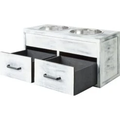 Frisco Premium Wood Elevated Large Breed Dog Bowl With Storage Station, 10 Cup 8 Frisco Premium Wood Elevated Large Breed Dog Bowl With Storage Station, 10 Cup -Paws Joy Outlet Store 331505 PT5. AC SS1800 V1657656894