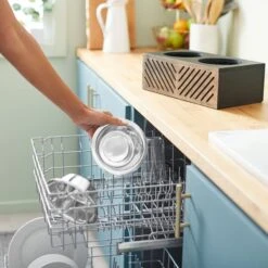 Frisco Premium Wood Elevated Stainless Steel Double Diner Dog & Cat Bowl, Black, 3 Cup -Paws Joy Outlet Store 331509 PT6. AC SS1800 V1657656894