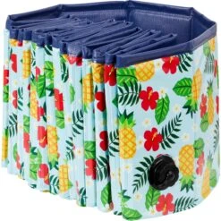 Frisco Outdoor Dog Swimming Pool, Hawaiian Print -Paws Joy Outlet Store 331652 PT2. AC SS1800 V1646179637