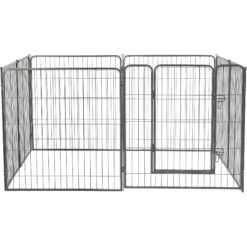 Frisco Ultimate Outdoor Lightweight Heavy Duty Steel Metal Playpen -Paws Joy Outlet Store 333772 PT6. AC SS1800 V1657656875