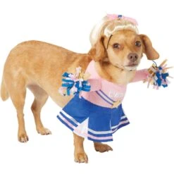 Frisco Front Walking Cheerleader Dog & Cat Costume 11 Frisco Front Walking Cheerleader Dog & Cat Costume -Paws Joy Outlet Store 334854 PT3. AC SS1800 V1659205493