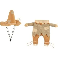 Frisco Front Walking Scarecrow Dog & Cat Costume -Paws Joy Outlet Store 335135 PT4. AC SS1800 V1658344639