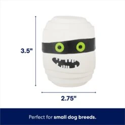 Frisco Halloween Mummy Latex Squeaky Dog Toy -Paws Joy Outlet Store 344140 PT1. AC SS1800 V1689877633