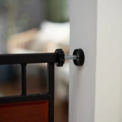 Frisco Wood Accents Extra Wide Auto-close Pet Gate, 30-in -Paws Joy Outlet Store 352631 PT5. AC SS1800 V1657747161