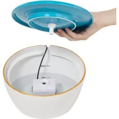 Frisco Ceramic Clouds Dog & Cat Fountain 9 Frisco Ceramic Clouds Dog & Cat Fountain -Paws Joy Outlet Store 355803 PT3. AC SS1800 V1666109478