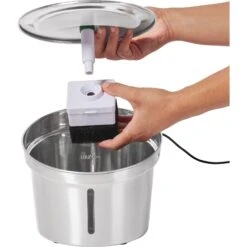 Frisco Stainless Steel Cactus & Leaf Dog & Cat Fountain -Paws Joy Outlet Store 355814 PT3. AC SS1800 V1665173922