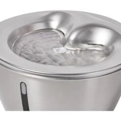 Frisco Stainless Steel Heart Dog & Cat Fountain -Paws Joy Outlet Store 355816 PT2. AC SS1800 V1665174561