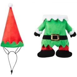 Frisco Front Walking Elf Dog & Cat Costume -Paws Joy Outlet Store 357956 PT5. AC SS1800 V1660758710