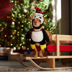 Frisco Front Walking Holiday Penguin Dog & Cat Costume 16 Frisco Front Walking Holiday Penguin Dog & Cat Costume -Paws Joy Outlet Store 358020 PT7. AC SS1800 V1661798757