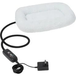 Frisco Adjustable Electrical Dog & Cat Heated Crate Mat With Timer -Paws Joy Outlet Store 358546 PT2. AC SS1800 V1660223019