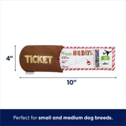 Frisco Holiday Home For The Holidays Airline Ticket Bungee Plush Squeaky Dog Toy 7 Frisco Holiday Home For The Holidays Airline Ticket Bungee Plush Squeaky Dog Toy -Paws Joy Outlet Store 360966 PT1. AC SS1800 V1695047244