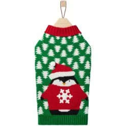 Frisco Penguin Dog & Cat Ugly Sweater -Paws Joy Outlet Store 361496 PT4. AC SS1800 V1660760447