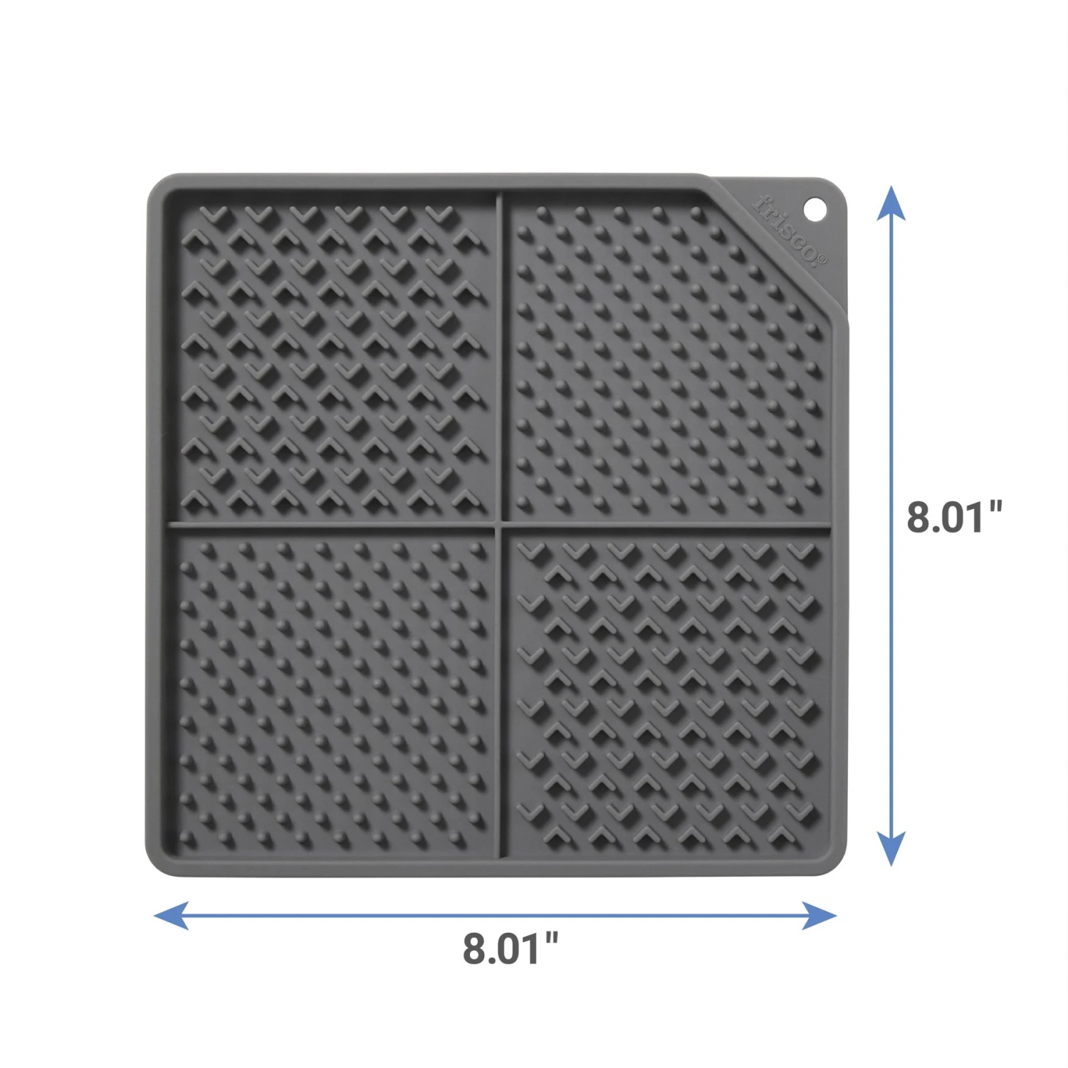 Frisco Non-skid Square Silicone Dog & Cat Lick Mat 2 Frisco Non-skid Square Silicone Dog & Cat Lick Mat - Image 2