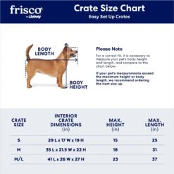 Frisco Easy Set-Up Wood Furniture Style Dog Crates -Paws Joy Outlet Store 363840 PT2. AC SS1800 V1685459494