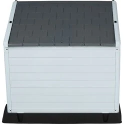 Frisco Plastic Outdoor Dog House With Elevated Platform -Paws Joy Outlet Store 370363 PT3. AC SS1800 V1659994338