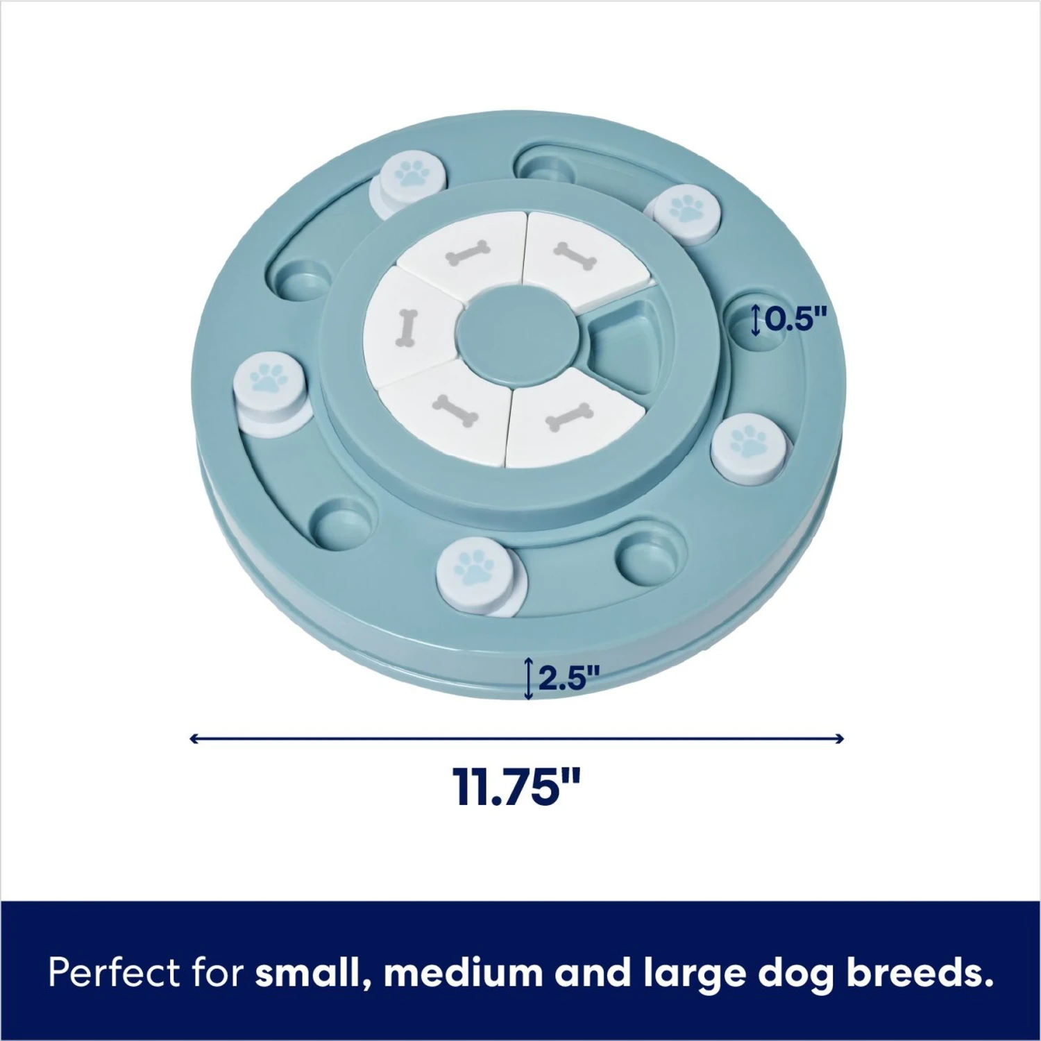 Frisco Two Tier Interactive Puzzle Dog Toy, Easy 2 Frisco Two Tier Interactive Puzzle Dog Toy, Easy - Image 2