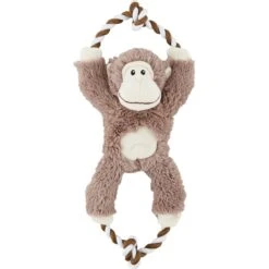 Frisco Forest Friends Stuffing-Free Skinny Plush Squeaky Dog Toy + 3 Items -Paws Joy Outlet Store 582478 PT5. AC SS1800 V1658238980