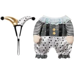 Frisco Front Walking Glitter Clown Dog & Cat Costume -Paws Joy Outlet Store 707542 PT4. AC SS1800 V1689278779