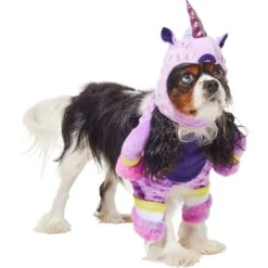 Frisco Front Walking Unicorn Dog & Cat Costume -Paws Joy Outlet Store 707678 PT3. AC SS1800 V1689351459