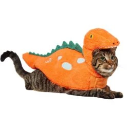 Frisco Furry Dinosaur Dog & Cat Costume -Paws Joy Outlet Store 708190 PT2. AC SS1800 V1689351098