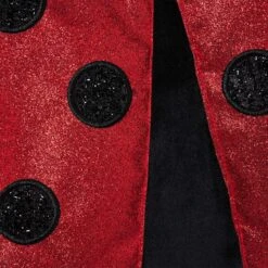 Frisco Glittered Ladybug Dog & Cat Costume -Paws Joy Outlet Store 708254 PT6. AC SS1800 V1689343958