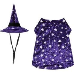 Frisco Cosmic Witch Dog & Cat Costume -Paws Joy Outlet Store 708982 PT4. AC SS1800 V1689351405