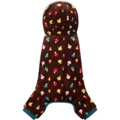 Frisco Cozy Plush Fleece Dog & Cat PJs, Mushrooms -Paws Joy Outlet Store 718950 PT4. AC SS1800 V1692977094