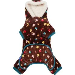 Frisco Cozy Plush Fleece Dog & Cat PJs, Mushrooms -Paws Joy Outlet Store 718950 PT5. AC SS1800 V1692977078