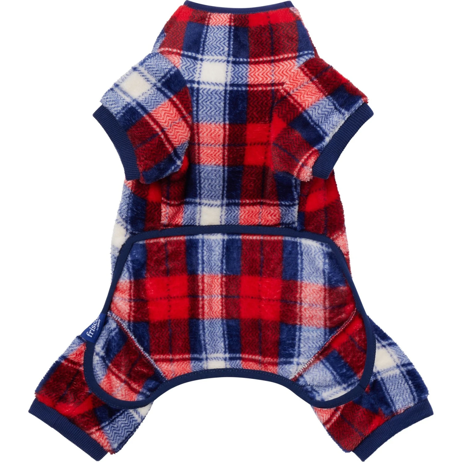 Frisco Cozy Plush Fleece Dog & Cat PJs, Plaid 5 Frisco Cozy Plush Fleece Dog & Cat PJs, Plaid - Image 5