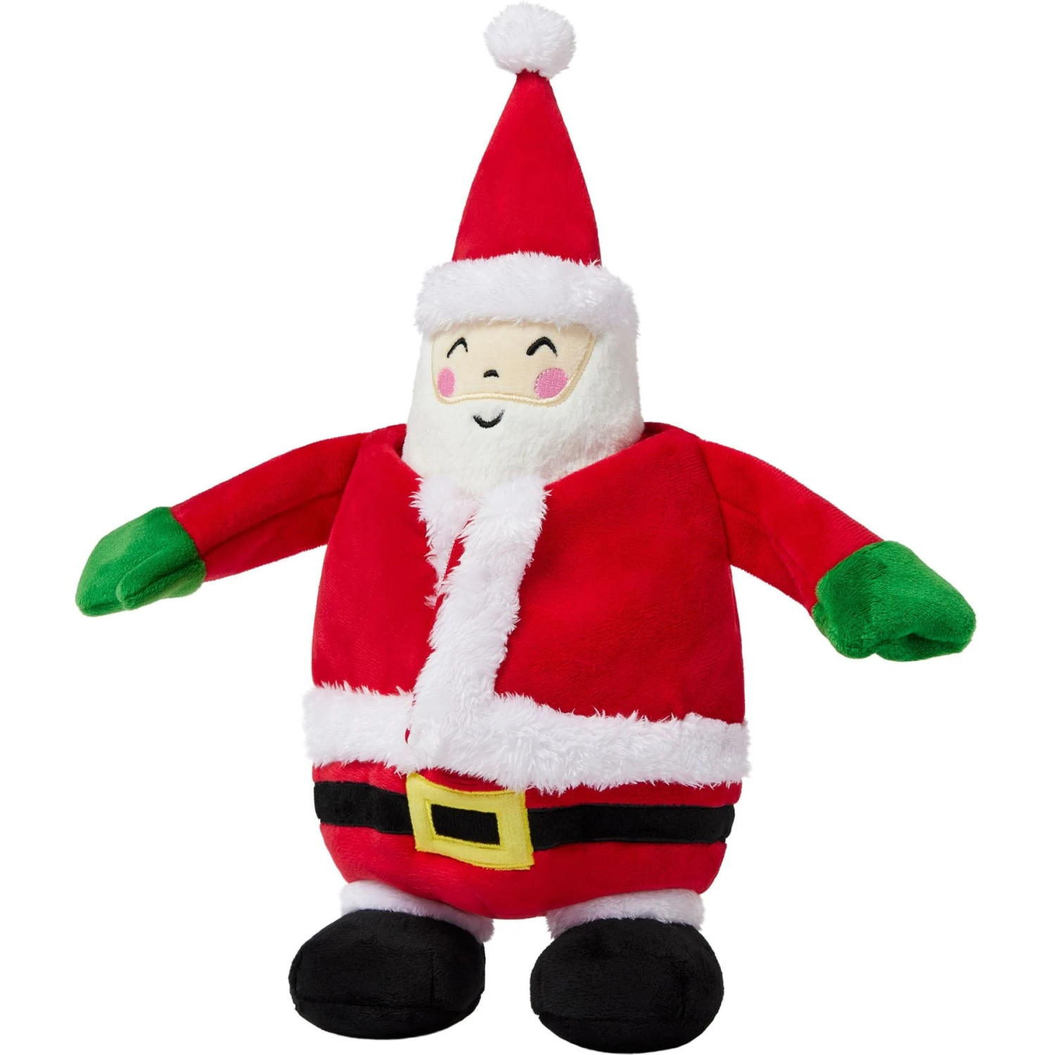 Frisco Holiday Santa On Vacation 2-in-1 Plush Squeaky Dog Toy 1 Frisco Holiday Santa On Vacation 2-in-1 Plush Squeaky Dog Toy