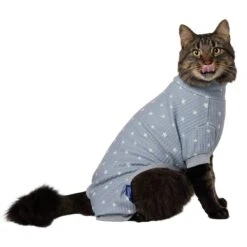 Frisco Cozy Waffle Knit Dog & Cat PJs, Starry Night 10 Frisco Cozy Waffle Knit Dog & Cat PJs, Starry Night -Paws Joy Outlet Store 743134 PT2. AC SS1800 V1692195415