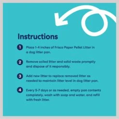 Frisco Paper Pellet Dog Litter 10 Frisco Paper Pellet Dog Litter -Paws Joy Outlet Store 752430 PT5. AC SS1800 V1674752335