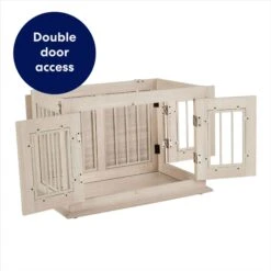 Frisco Double Door Wood & Metal Furniture Style Dog Crate 10 Frisco Double Door Wood & Metal Furniture Style Dog Crate -Paws Joy Outlet Store 787222 PT3. AC SS1800 V1683122218