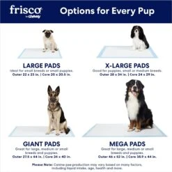 Frisco Mega Non-Skid Ultra Premium Dog Training & Potty Pads 10 Frisco Mega Non-Skid Ultra Premium Dog Training & Potty Pads -Paws Joy Outlet Store 793822 PT3. AC SS1800 V1683033861