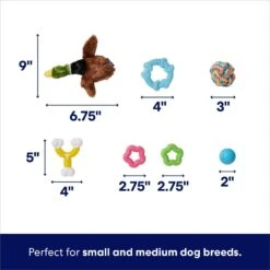 Frisco Forest Friends Plush, Rope & TPR Variety Pack Dog Toy 7 Frisco Forest Friends Plush, Rope & TPR Variety Pack Dog Toy -Paws Joy Outlet Store 843534 PT2. AC SS1800 V1693411070