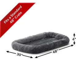 Frisco Heavy Duty Enhanced Lock Double Door Fold & Carry Wire Dog Crate & Mat Kit & MidWest Quiet Time Fleece Dog Crate Mat -Paws Joy Outlet Store 947398 PT6. AC SS1800 V1693921543