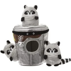 Frisco Volcano Hide & Seek Puzzle Plush Squeaky Dog Toy & Frisco Trash Can & Raccoons Hide & Seek Puzzle Plush Squeaky Dog Toy -Paws Joy Outlet Store 962054 PT5. AC SS1800 V1694783953