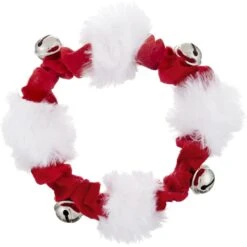 Frisco Holiday Dog & Cat Santa Hat, 1 Count & Frisco Jingle Bells Dog & Cat Holiday Collar With Bells, 1 Count -Paws Joy Outlet Store 986254 PT5. AC SS1800 V1698258055