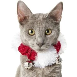Frisco Holiday Dog & Cat Santa Hat, 1 Count & Frisco Jingle Bells Dog & Cat Holiday Collar With Bells, 1 Count -Paws Joy Outlet Store 986254 PT6. AC SS1800 V1698258115